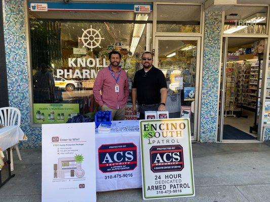 At ACS security, we cover in Encino South and more!