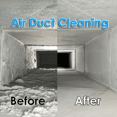 Best Fresh Air - Air Duct Cleaning Chicago - Before and After