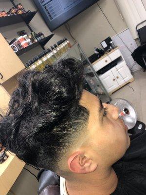 Fresh Fade at Silvia's Beauty Salon & Barbershop! By - Marvin The Barber!