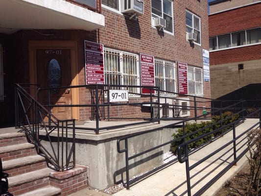 Wheelchair friendly ramp