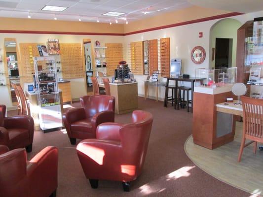 We feature lots of unique and beautiful eyeglasses and sunglasses to choose from for your next eyeglass purchase