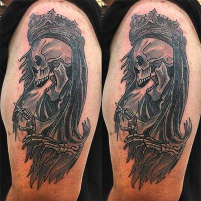 Skeleton Tattoo - Las Vegas Tattoo Shop