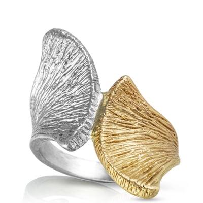 Two-Tone Armadillo Scapula Ring