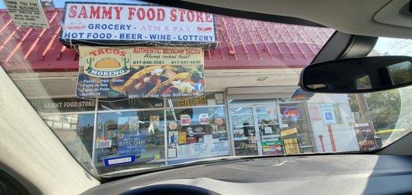 The front of the store off Paisley.