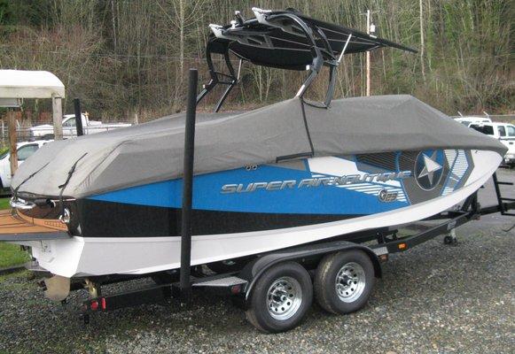 Boat storage cover