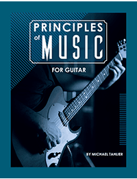 Principles of Music for Guitar by Michael Tahlier, owner of Musicians Workshop.