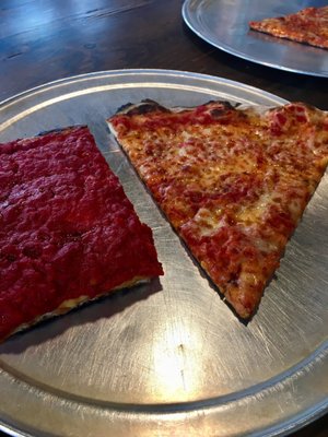 Square and NY slices