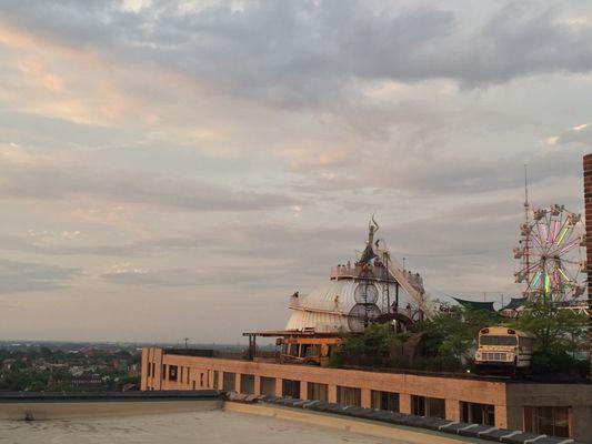 View from the rooftop