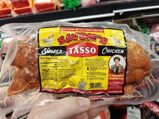 *chicken* tasso???