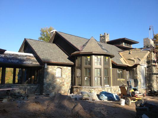 Okler Roofing installed this roof system and it is a beauty