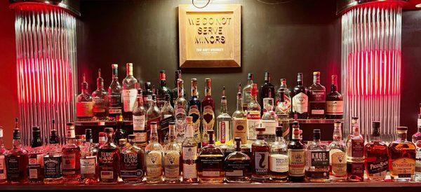 Our collection of fine spirits