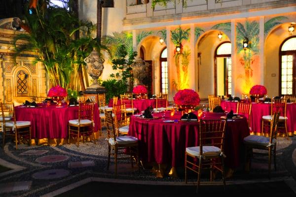 Wedding Reception at formerly the Versace Mansion