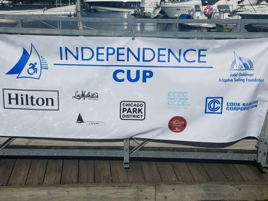 Independence Cup adaptive Regatta last weekend in July