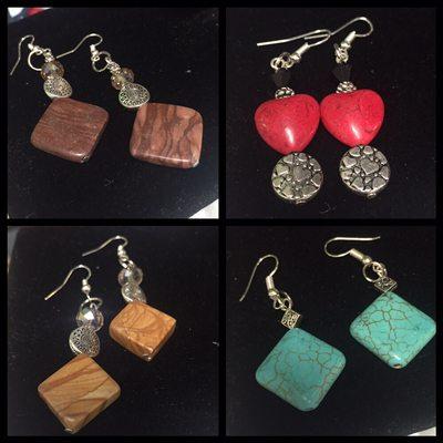 Handmade earrings!