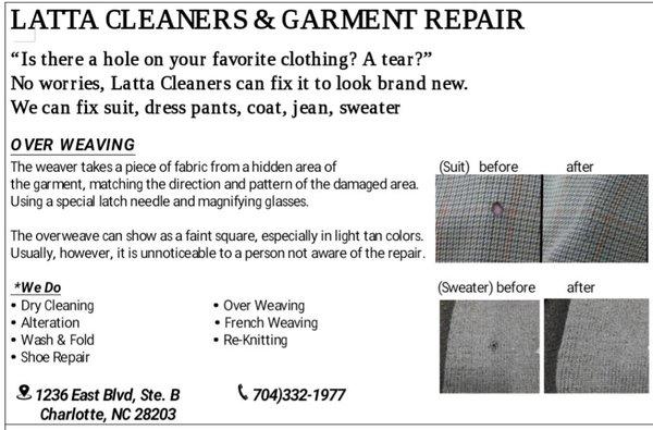 "Garment Repair"