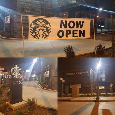 Starbucks open