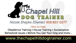 The Chapel Hill Dog Trainer