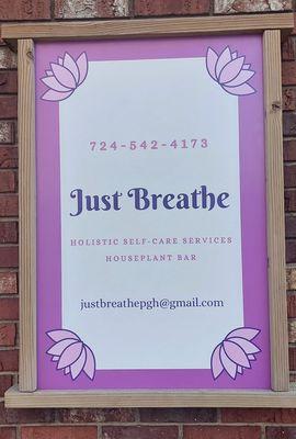 Just Breathe,Pgh in Mount Pleasant,Pa