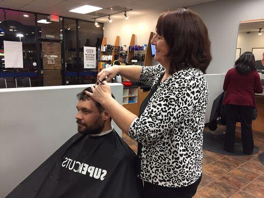 Men's haircut