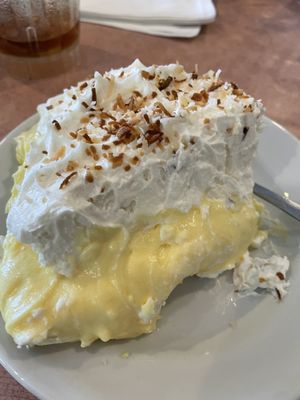 Coconut creme pie