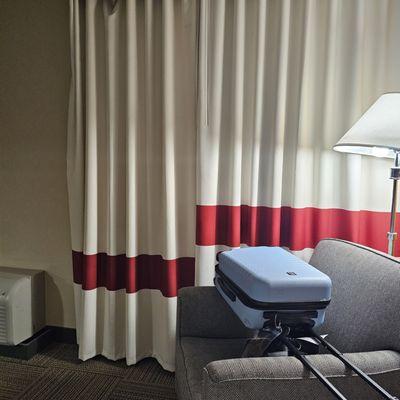 Whats up with these curtains?