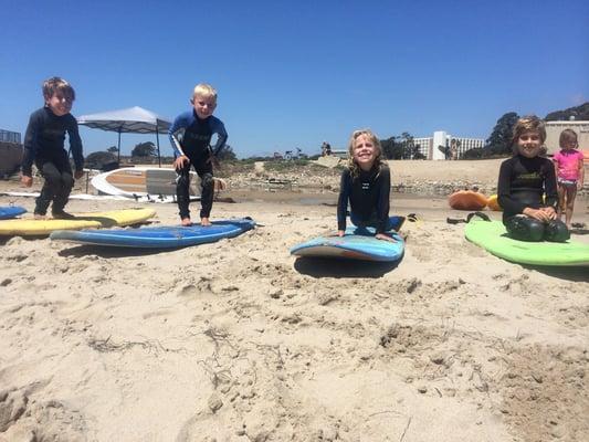 Group surf lessons are the perfect way to spend quality family time