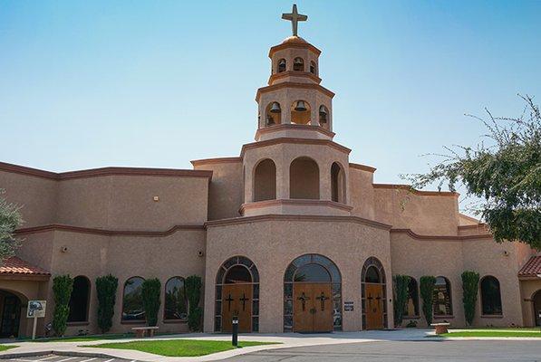 Front of the Sanctuary Building