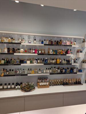 Wall of scents