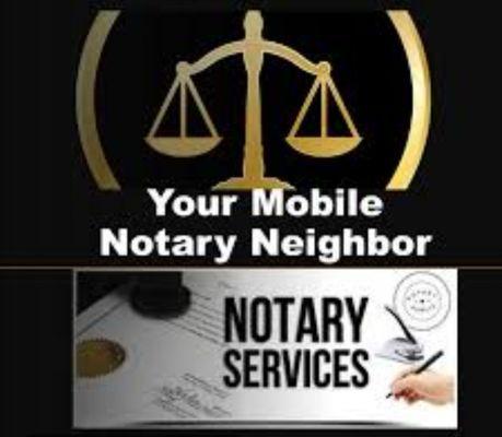 Your Mobile Notary Neighbor