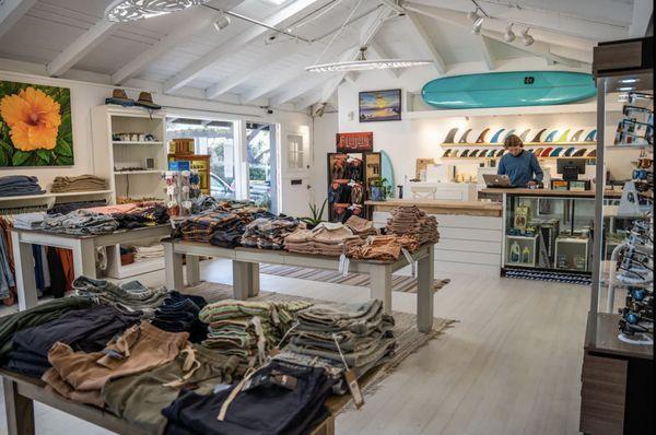 Beautiful decor and exceptional products sets Midtown Surf Shop apart