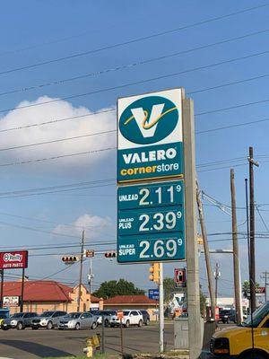 It's a Valero now