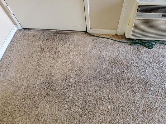 They told me they can do the edges where I need it to be done the most. This is "post-cleaning." Gross! $280 cleaning job.