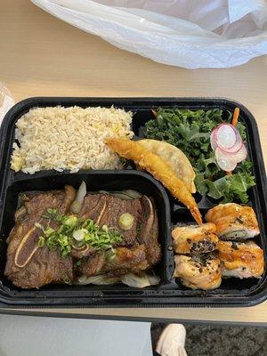 LA Galbi Bento