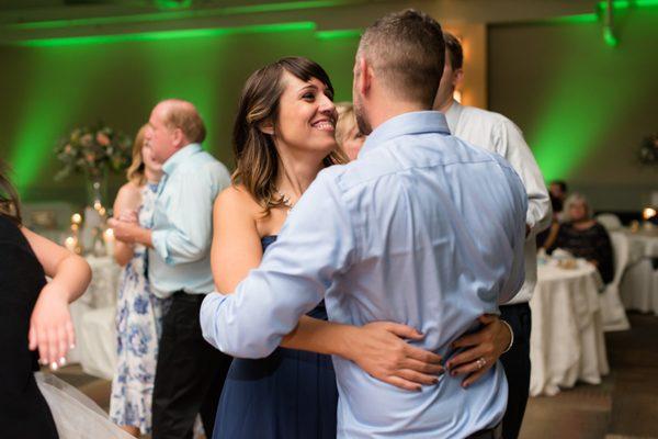 My cousin and her boyfriend dancing at the reception.