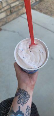 Cotton candy blizzard