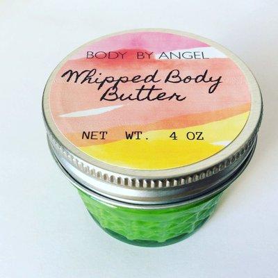 Whipped body butter