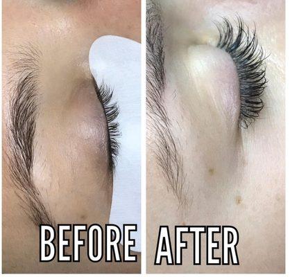 Classic, waterproof soft cashmere lash extensions. High quality products