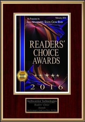 2016 Readers Choice Best Of Computer Repair Winner!