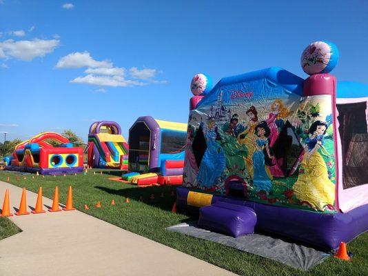 Large event? No problem. We can set up multiple inflatables at discounted rates!