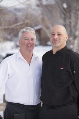 Best chef and server  Aspen Co. custom-catering.com