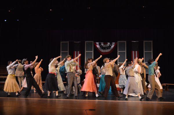 Encore Stage & Studio's Production of The Music Man 2017, Photo by Larry McClemons