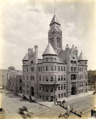 Wichita City Hall, circa 1908, now the home of the Wichita-Sedgwick County Historical Museum