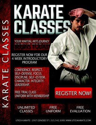 martial arts training for all ages. Karate Studio Utica