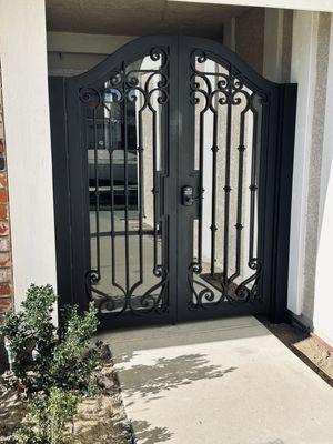 porch entry door with windows that you can open and get fresh air