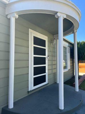 After Photo Featuring Crimsafe Security Door with multiple Mid-rails.