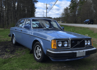 1980 Volvo 244, Stock #569602 Blue