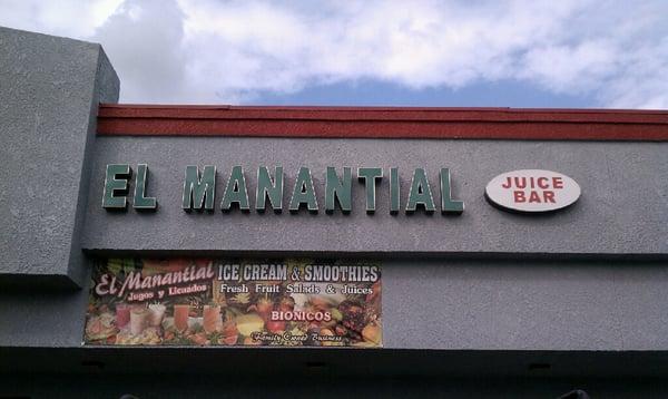 El Manantial Jugos Y Licuados