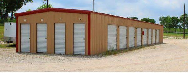 5x10 stroage units - 65/month
10x10 storage units - 100/month