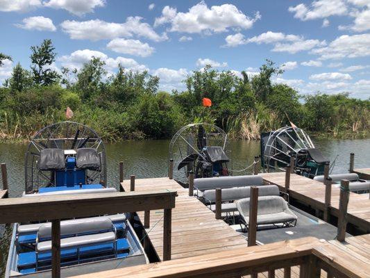 Air boats