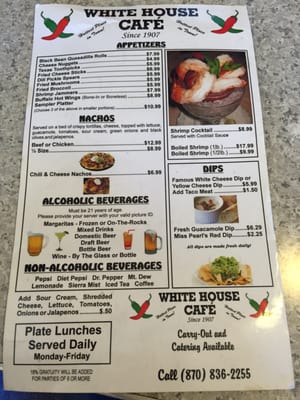 Menu on December 2015